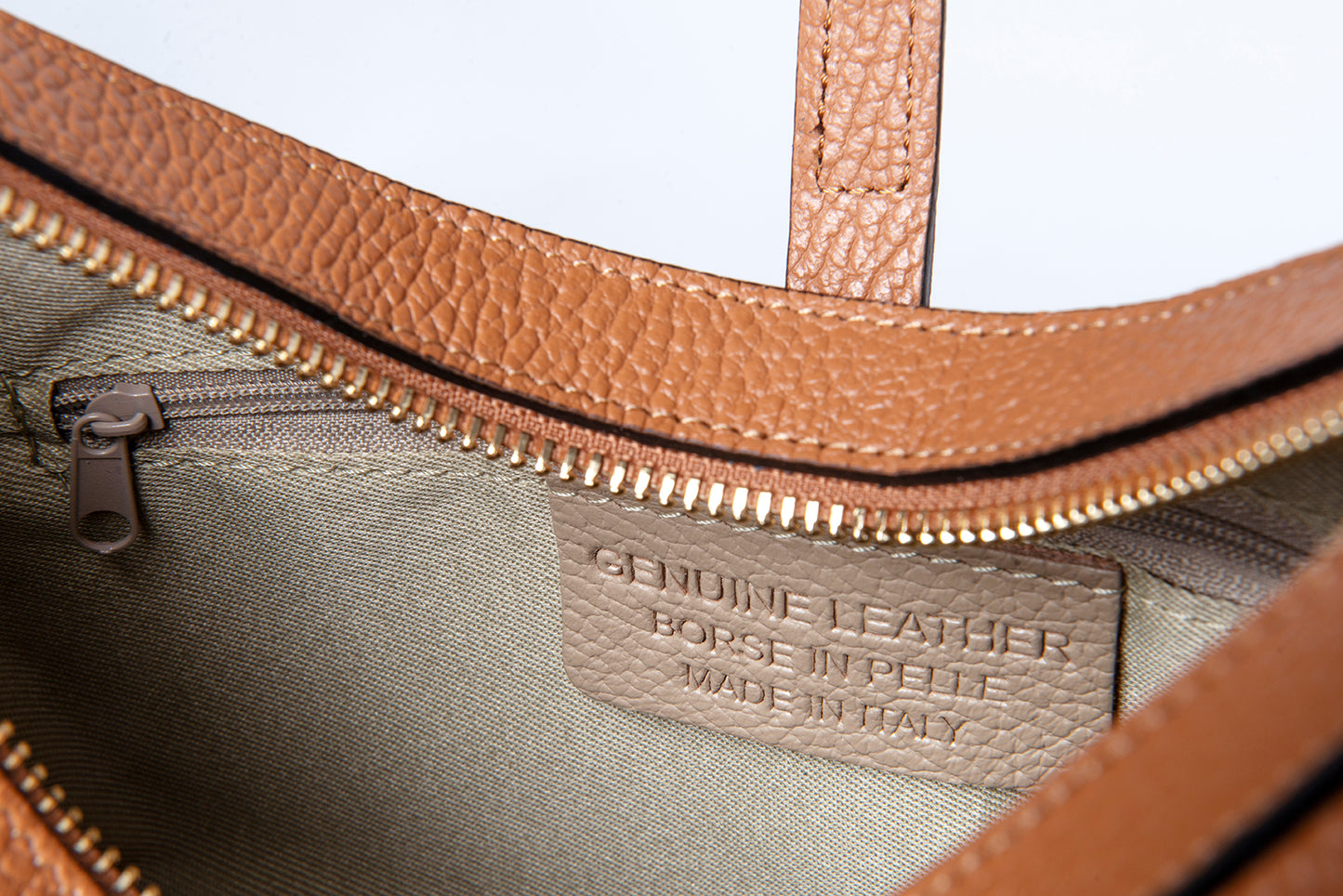 Cognac Moon Bag
