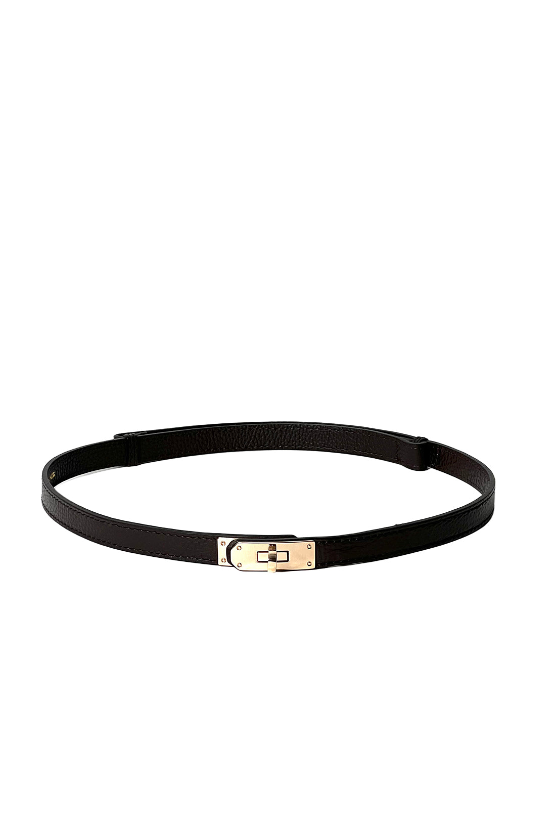 Slim Belt Dark Brown