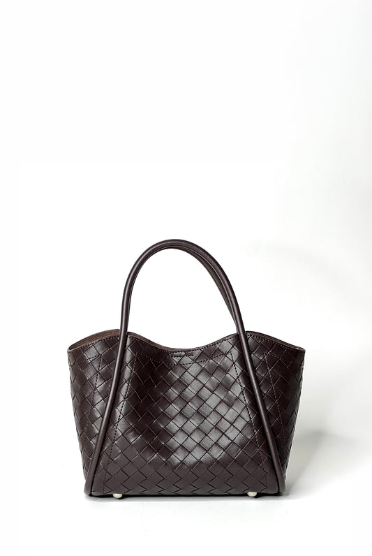 ALICE WOVEN DARK BROWN