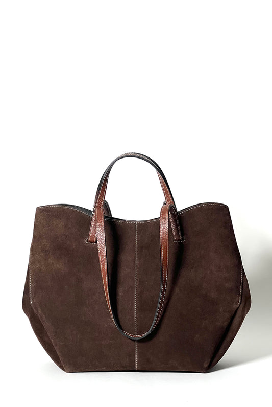 Chestnut Suede Tote
