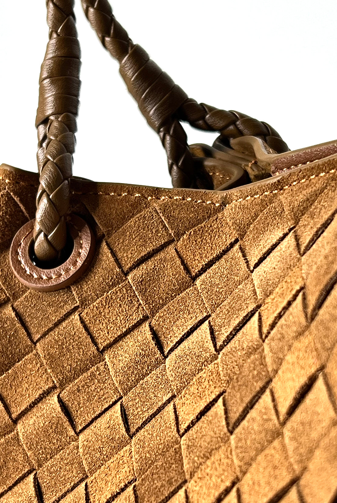 Emily Bag Suede Cognac