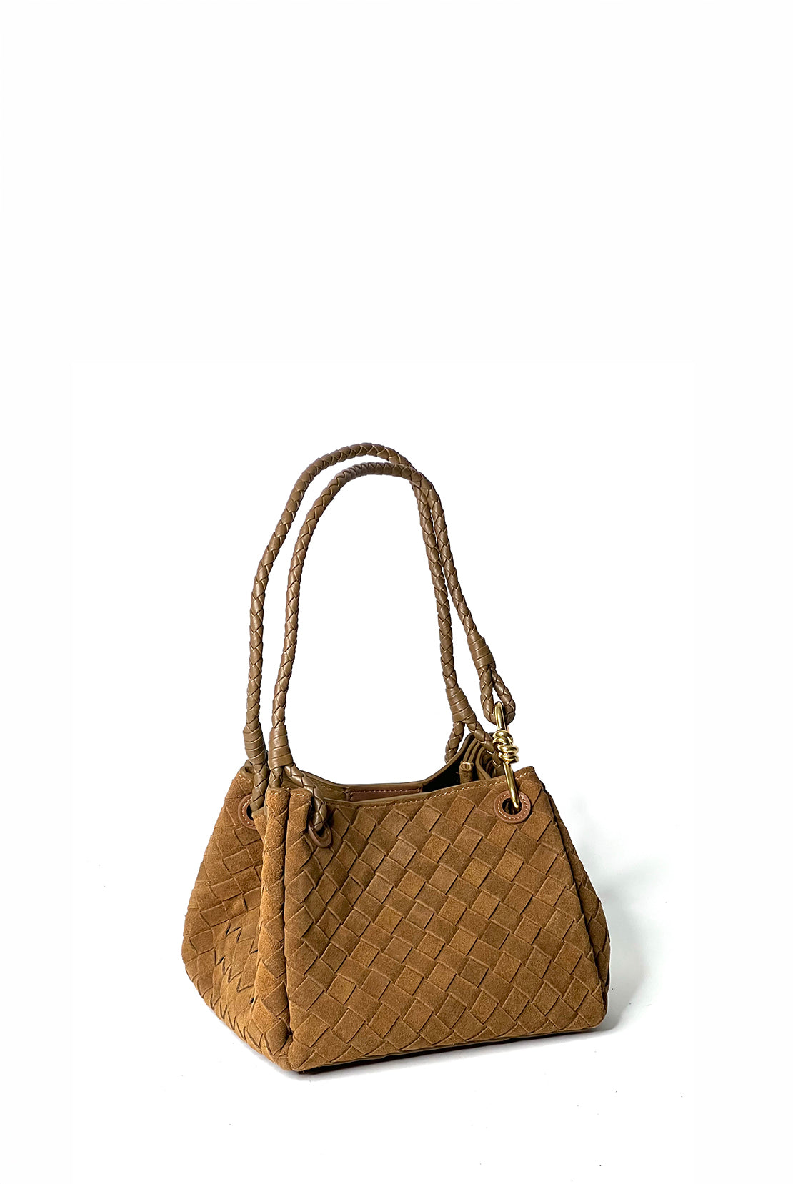 Emily Bag Suede Cognac