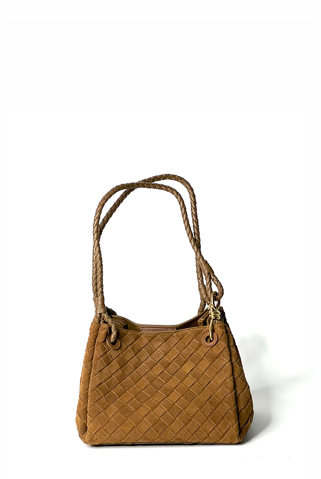 Emily Bag Suede Cognac