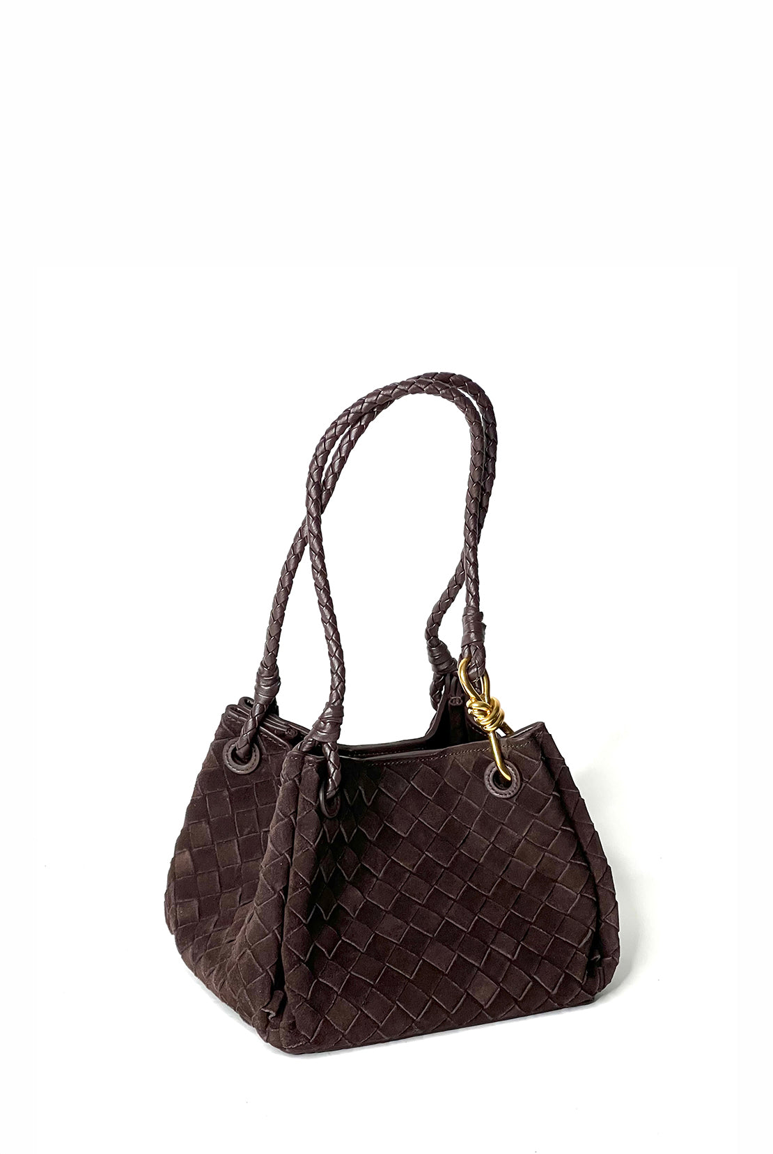 Emily Bag Suede Dark Brown