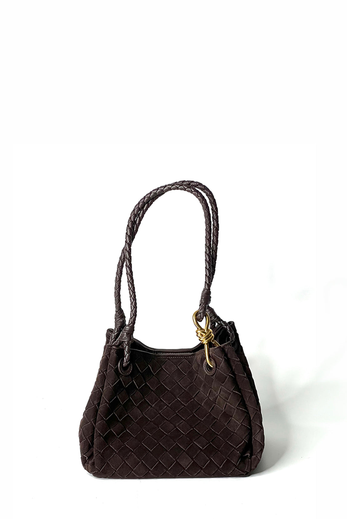 Emily Bag Suede Dark Brown