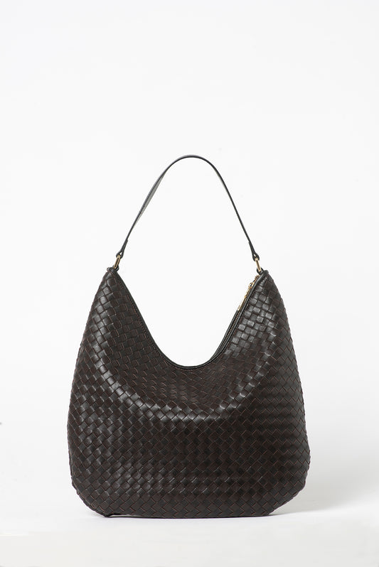Woven Shoulder Bag Large