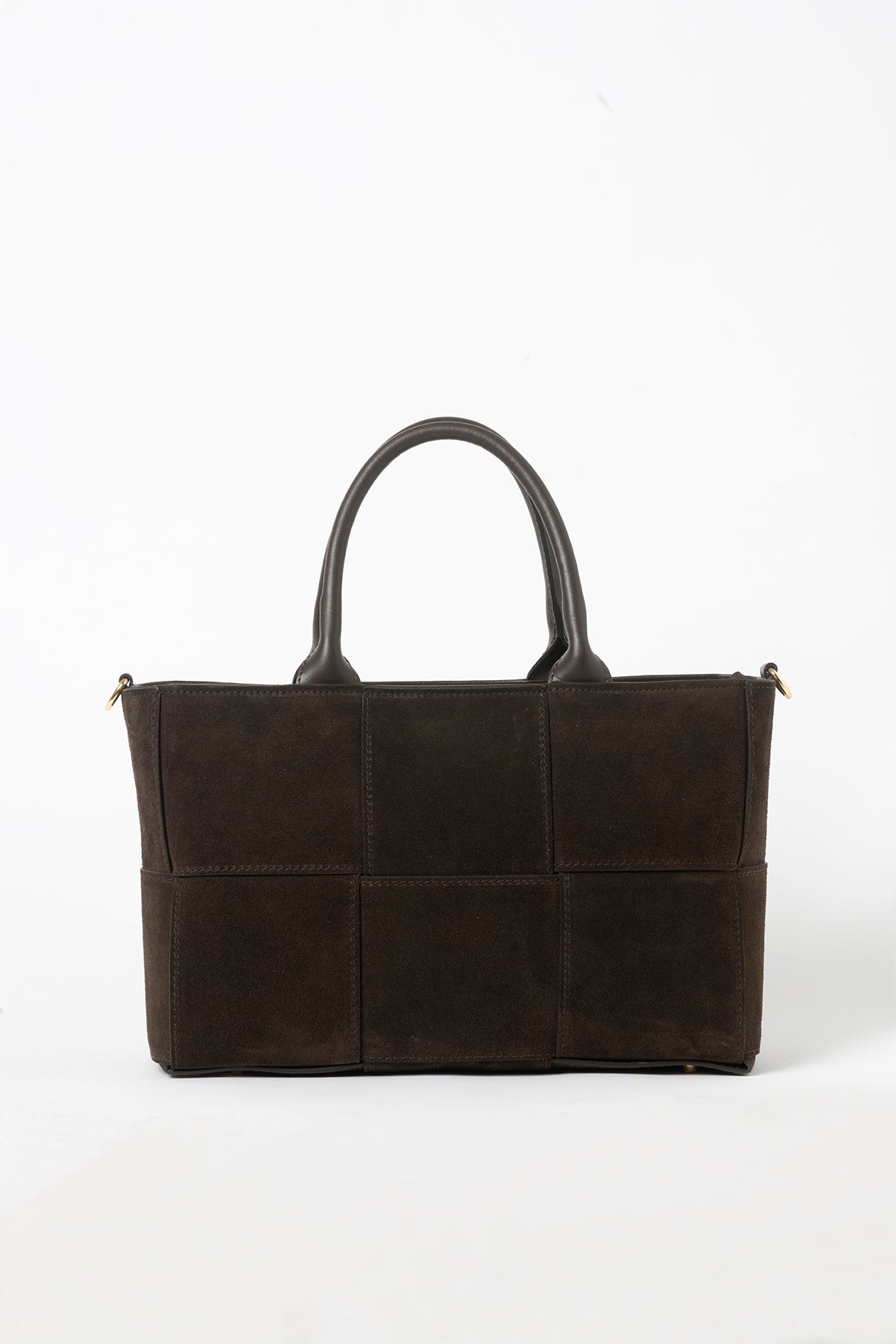 Suede Intreccio Tote