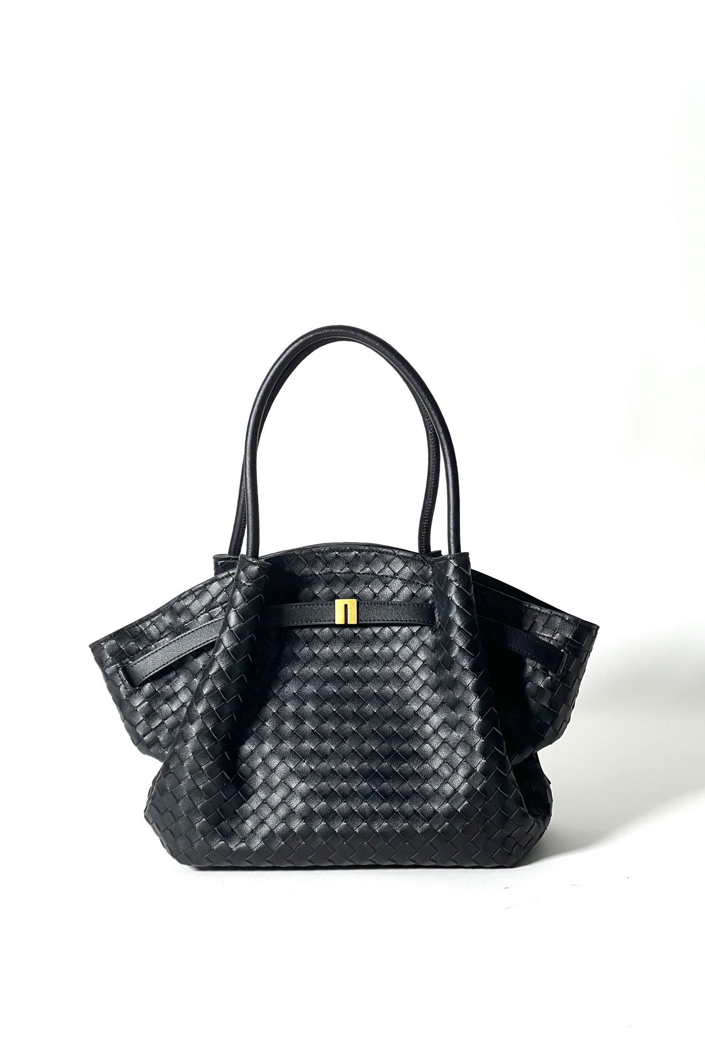 Venezia Woven Bag Black